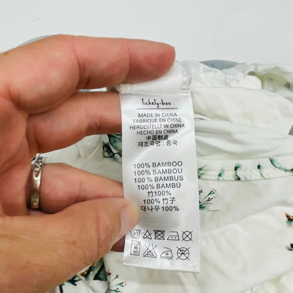 NWOT Tickety-Boo 0/3M Winter Wagon Gown